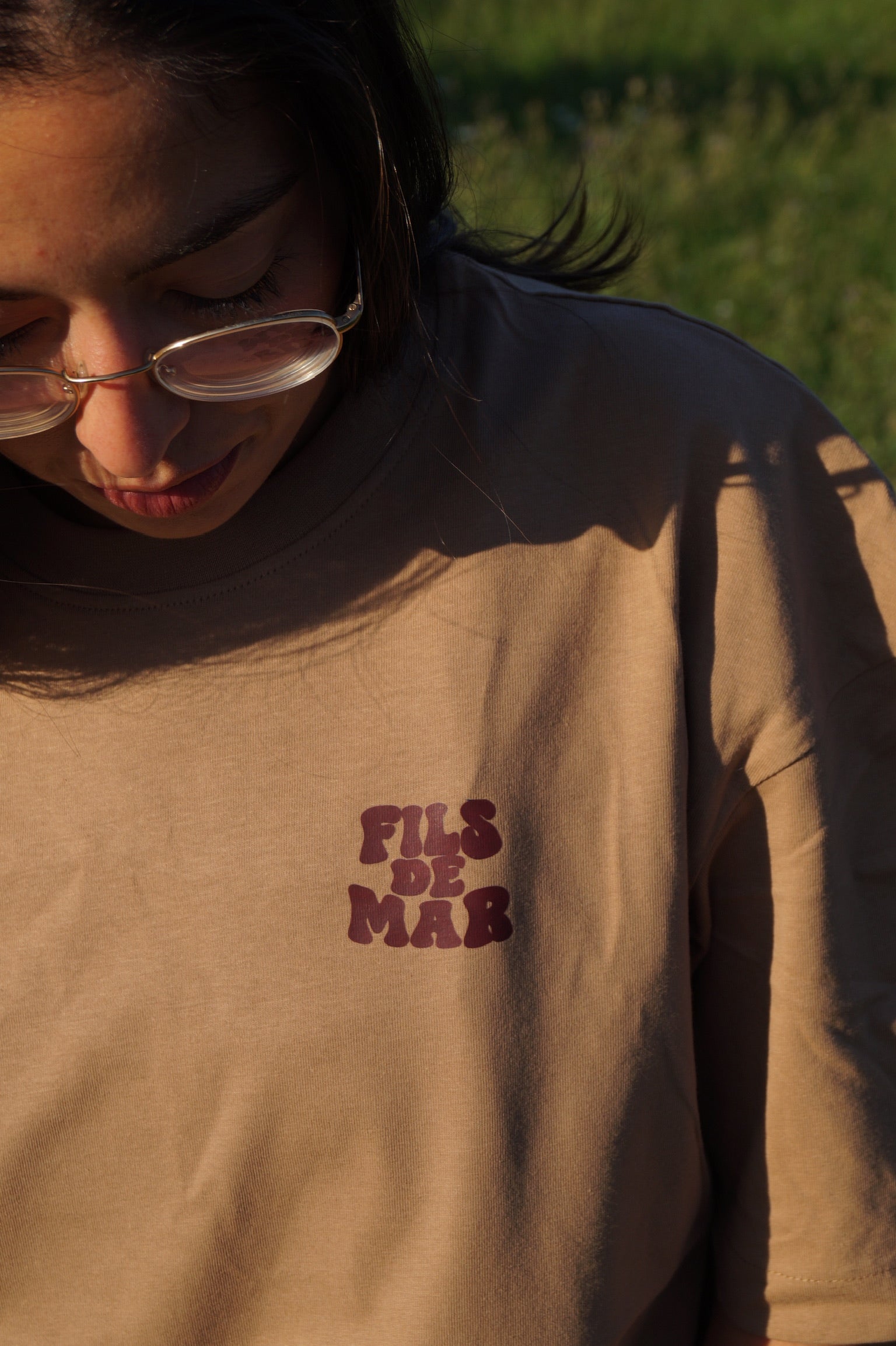 Oversized T-Shirt - Zeit für Kaffee und Kuchen