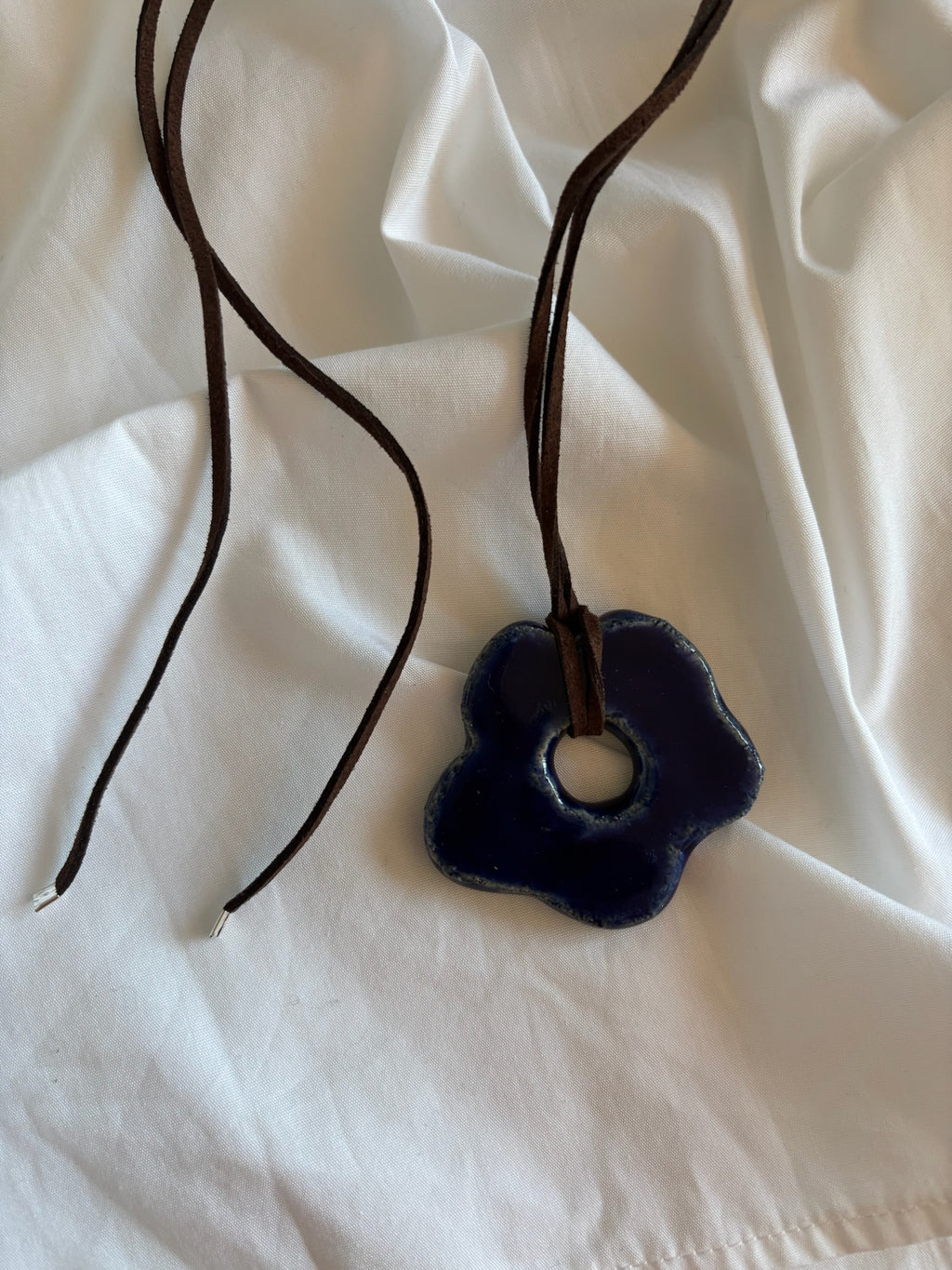 Kette Keramikblume