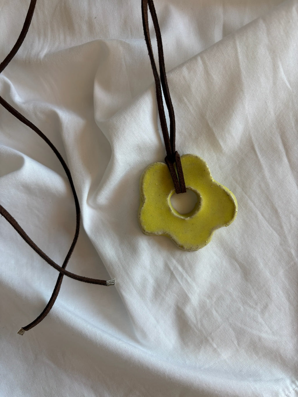 Kette Keramikblume